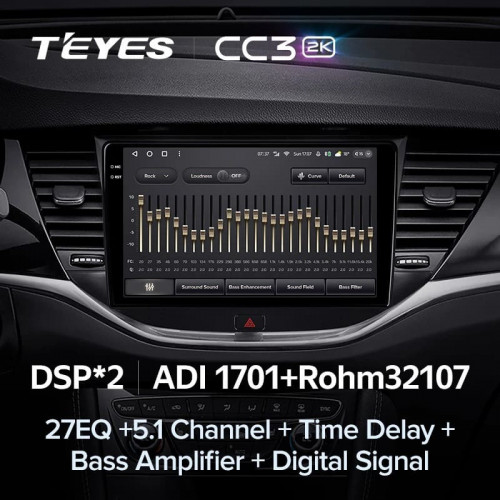 Штатная магнитола Teyes CC3 2K 6/128 Opel Astra K (2020-2022) Тип-B