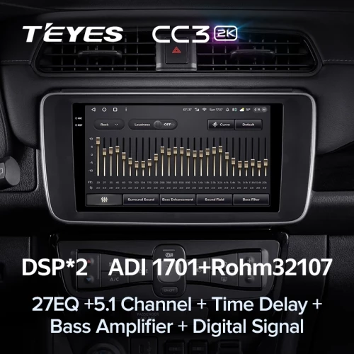 Штатная магнитола Teyes CC3 2K 6/128 Nissan Leaf ZE1 (2017-2024)