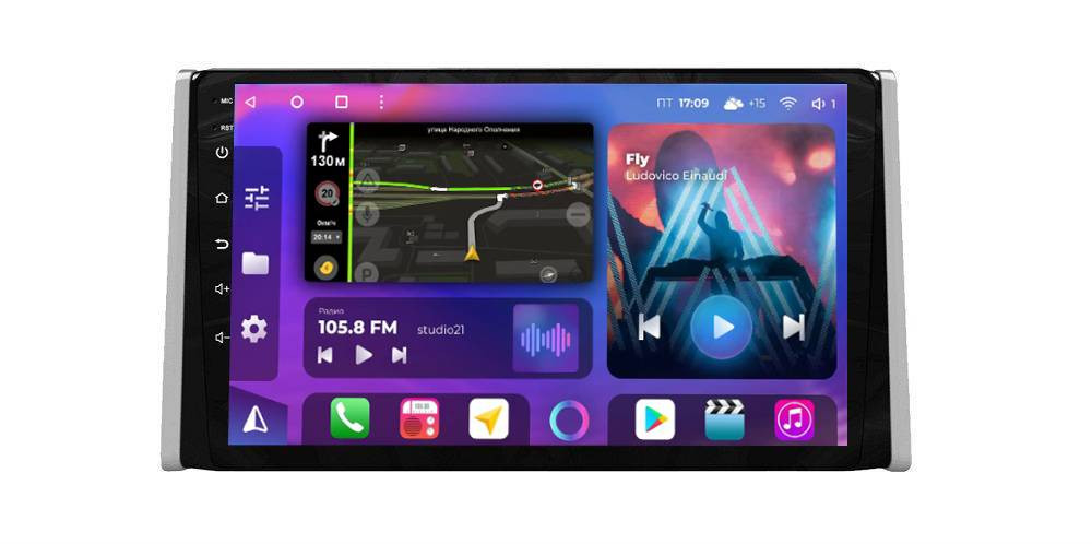 Штатная магнитола FarCar XL1161M Toyota RAV4 2018+