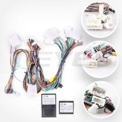 Переходная рамка Lexus RX300 RX330 RX350 RX400H II 2 (2003-2009) / Toyota Harrier XU30 II 2 (2003-2013) Тип-B (12,3")