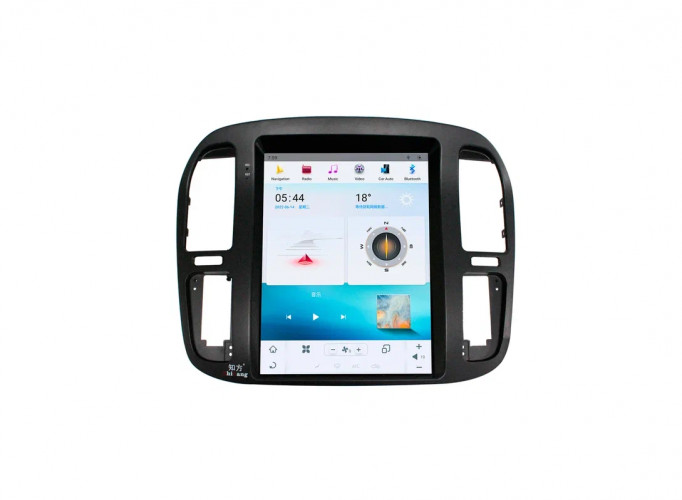 Штатная магнитола Tesla Сarmedia ZF-1268-Q6 Toyota Land Cruiser 100 1992-2002