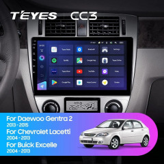 Штатная магнитола Teyes CC3 4/64 Chevrolet Lacetti J200 (2004-2013) F2 Тип-B