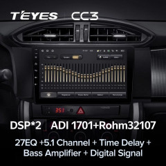 Штатная магнитола Teyes CC3 6/128 Subaru BRZ (2012-2016)