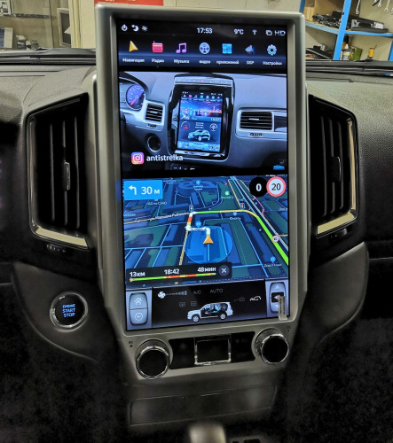 Штатная магнитола Tesla Carmedia ZF-1829H-DSP Toyota Land Cruiser 200 2015+