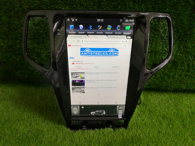 Штатная магнитола Tesla Carmedia ZF-1827B-DSP Jeep Grand Cherokee 2008-2013 черная