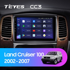 Штатная магнитола Teyes CC3 4/64 Toyota Land Cruiser LC 100 / LC 105 (2002-2007) Тип-A