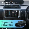 Штатная магнитола Teyes CC4 6/64 Toyota bB 1 (2000-2005)