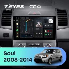 Штатная магнитола Teyes CC4 6/64 Kia Soul 1 (2008-2014)