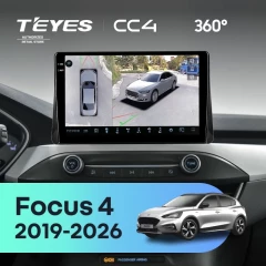 Штатная магнитола Teyes CC4 360 8/128 Ford Focus 4 (2019-2026)