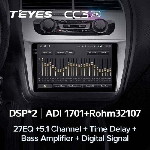 Штатная магнитола Teyes CC3 2K 6/128 Volkswagen Transporter (T5) (2009-2015)