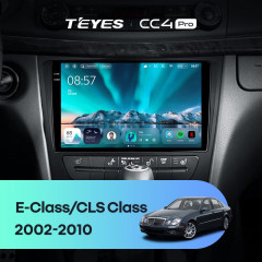 Штатная магнитола Teyes CC4 Pro 8/128 Mercedes-Benz E-Class S211 W211 CLS-Class C219 (2002-2010)