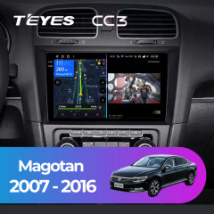 Штатная магнитола Teyes CC3 6/128 Volkswagen Magotan (2007-2016)