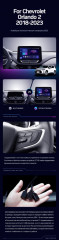 Штатная магнитола Teyes CC3 6/128 Chevrolet Orlando 2 (2018-2023)