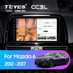 Штатная магнитола Teyes CC3L 4/32 Mazda 6 GL GJ (2012-2017) Тип-B