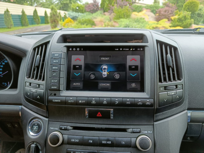 Переходная рамка Toyota Land Cruiser 200 (2007-2015) F2 Тип-A (9")