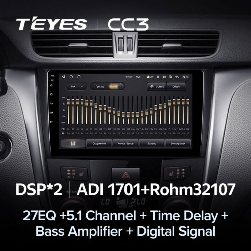 Штатная магнитола Teyes CC3 4/64 Suzuki Kizashi (2009-2015)