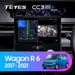 Штатная магнитола Teyes CC3 2K 4/64 Suzuki Wagon R VI (2017-2021)