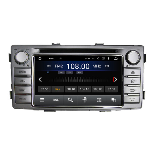 Штатная магнитола Carmedia KD-6230 Toyota Hilux 2011-2015