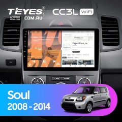 Штатная магнитола Teyes CC3L WiFi 2/32 Kia Soul 1 (2008-2014)