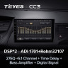 Штатная магнитола Teyes CC3 4/32 Citroen C5 2 (2008-2017) F2 (0din) F2