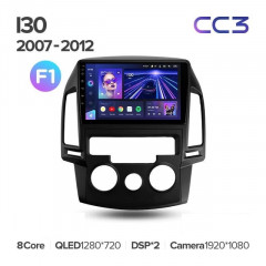 Штатная магнитола Teyes CC3 6/128 Hyundai i30 1 FD (2007-2012) F1