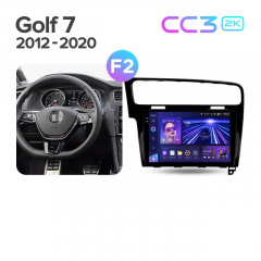 Штатная магнитола Teyes CC3 2K 4/32 Volkswagen Golf 7 MK7 (2012-2020) F2