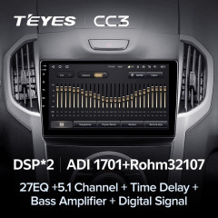 Штатная магнитола Teyes CC3 4/64 Chevrolet TrailBlazer 2 (2012-2015)