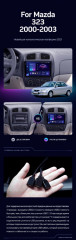 Переходная рамка Mazda 323 BJ (2000-2003) (9")