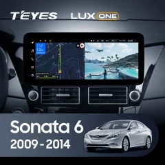 Штатная магнитола Teyes LUX ONE 360 6/128 Hyundai Sonata 6 YF (2009-2014)