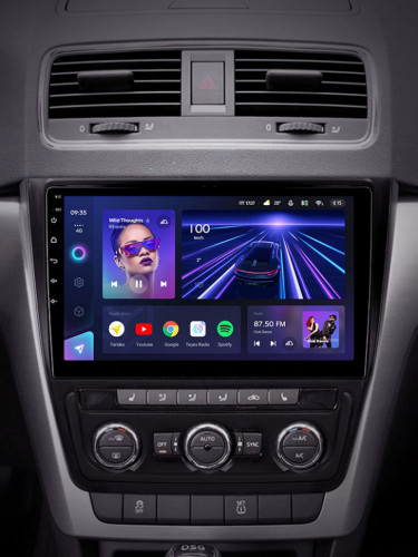 Штатная магнитола Teyes CC3 4/64 Skoda Yeti 5L (2009-2014)