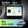 Штатная магнитола Teyes CC4L 6/64 Kia Rio 1 (2002-2005)