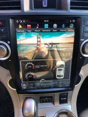 Штатная магнитола Tesla Carmedia ZF-1225-DSP Toyota Highlander 2007-2013 U40
