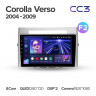 Штатная магнитола Teyes CC3L 4/64 Toyota Corolla Verso AR10 (2004-2009) F2