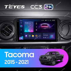 Штатная магнитола Teyes CC3 2K 4/64 Toyota Tacoma N300 (2015-2021) F1