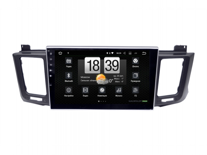 Штатная магнитола Navipilot DROID7 Toyota Rav 4 (2013+) 10"