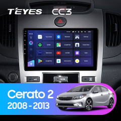 Штатная магнитола Teyes CC3 6/128 Kia Cerato 2 TD (2008-2013) F1