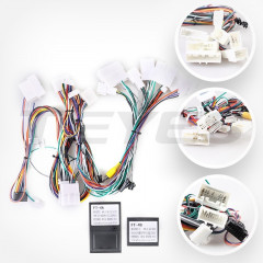 Переходная рамка Lexus RX300 RX330 RX350 RX400H II 2 (2003-2009) / Toyota Harrier XU30 II 2 (2003-2013) Тип-A (12,3")