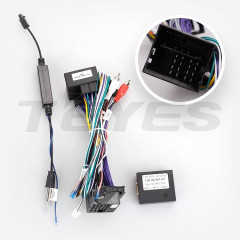 Переходная рамка Mercedes-Benz C-Class 3 W204 S204 (2006-2011) (9")