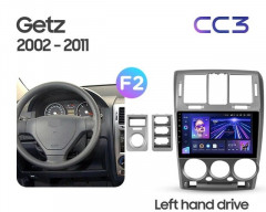 Штатная магнитола Teyes CC3 4/32 Hyundai Getz (2002-2011) F2
