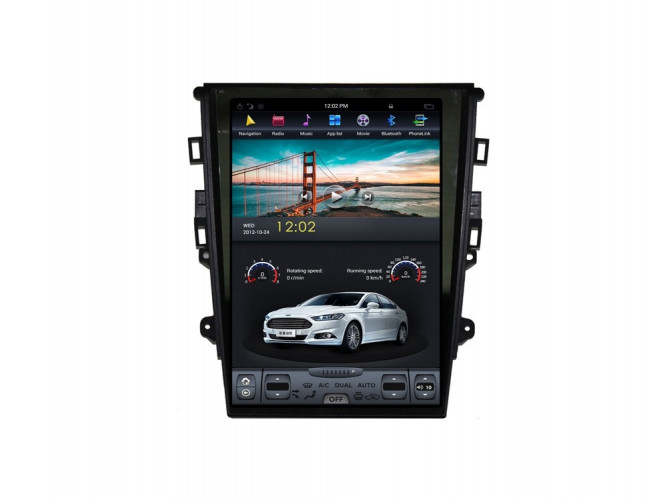 Штатная магнитола Tesla Carmedia ZF-1201-S2-DSP Ford Mondeo 5 2015+