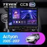 Штатная магнитола Teyes CC3 2K 6/128 SsangYong Actyon Sports (2005-2017) (13" с кнопками)