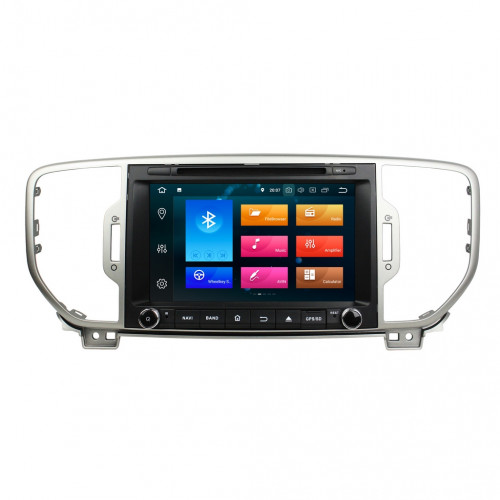 Штатная магнитола Carmedia KD-8077-P5 Kia Sportage 2016+