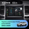 Штатная магнитола Teyes CC4 8/128 Lexus GX470 (2002-2009) F2