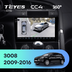 Штатная магнитола Teyes CC4 360 6/64 Peugeot 3008 1 (2009-2016) F1