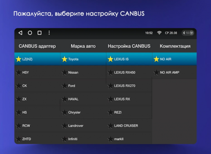 Штатная магнитола Tesla style Teyes TPRO 2 4/32 Lexus GX470 (2002-2009) Тип-B