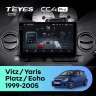 Штатная магнитола Teyes CC4 Pro 12/256 Toyota Yaris (1999-2005) F2