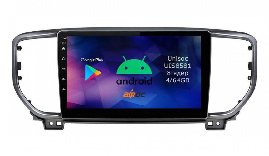 Штатная магнитола Airoc RM-2329-N19 KIA Sportage 4 Navi 2019+