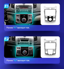 Штатная магнитола Teyes CC3 6/128 Kia Cerato 2 TD (2008-2013) F2