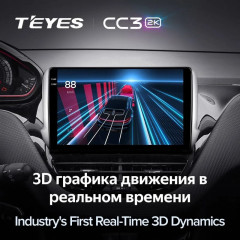 Штатная магнитола Teyes CC3 2K 4/64 Peugeot 2008 (2013-2020)