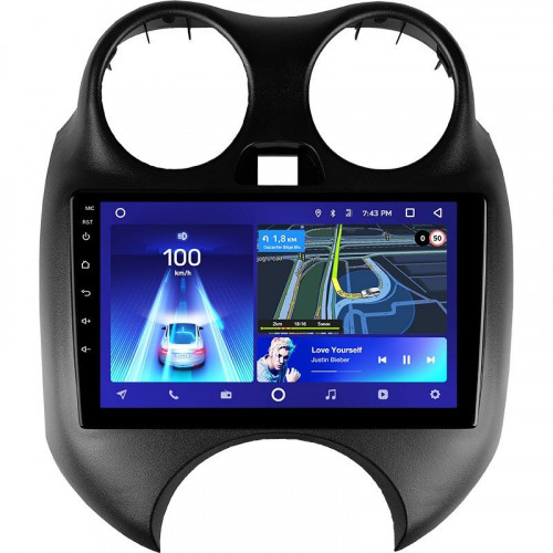 Переходная рамка Nissan March K13 (2010-2013) (9")